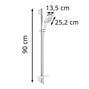 Produktbild für Brausegarnitur GROHE Rainshower SmartActive Cube