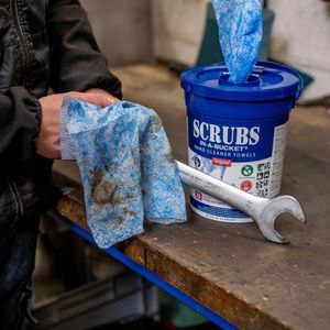 Produktbild für Reinigungstücher Scrubs 042272, In-a-Bucket, Original, feucht