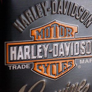 Produktbild für Teedose Nostalgic-Art Harley-Davidson Genuine, aus Metall