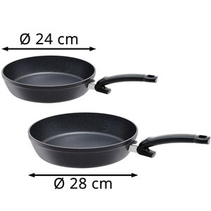 Produktbild für Pfanne Fissler Adamant Comfort Pfannenset, Ø 24 / 28cm
