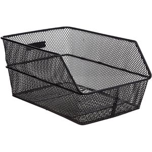 Produktbild für Fahrradkorb Basil Cento, schwarz, aus Metall, 20 Liter