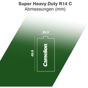 Produktbild für Batterien Camelion Super Heavy Duty, Zink-Kohle