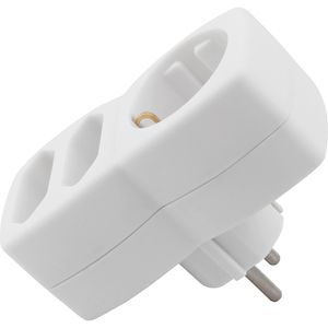 Produktbild für Steckdosenadapter Böttcher-AG weiß