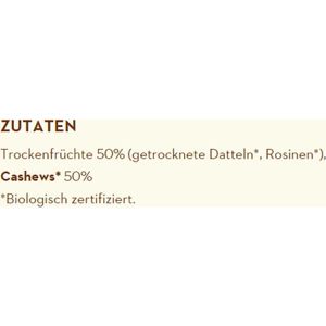 Produktbild für Fruchtriegel Raw-Bite Rohkost Riegel Cashew, BIO