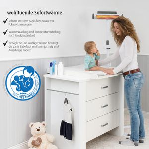 Produktbild für Heizstrahler reer EasyHeat Flex, indoor