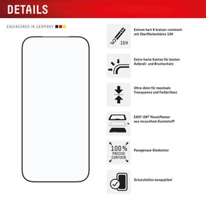 Produktbild für Displayschutzfolie Displex Premium Glass FC, 10H