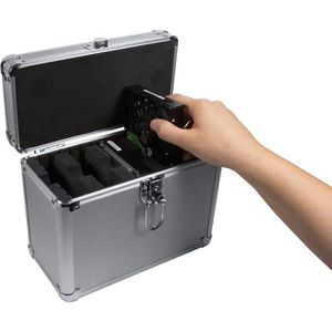 Produktbild für Festplattenbox LogiLink UA0194 Alukoffer