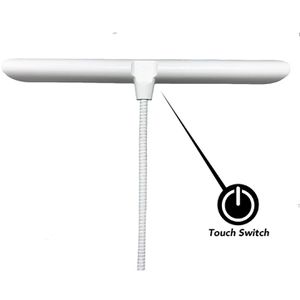 Produktbild für Schreibtischlampe Infitronic IN18LEDKLW, weiß, LED, dimmbar
