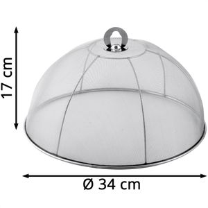 Produktbild für Fliegenhaube Weis 11534, aus Edelstahl