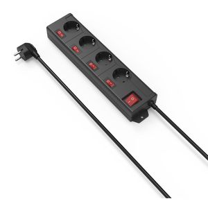 Produktbild für Steckdosenleiste Hama 00223122, mit 1,4m Kabel