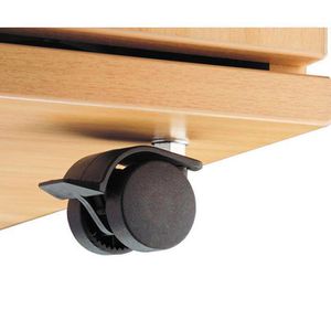 Produktbild für Rollcontainer Hammerbacher Solid AC30, Holz, buche