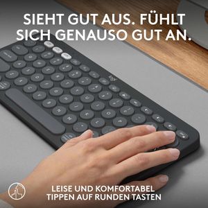 Produktbild für Tastatur Logitech Pebble Keys 2 K380s
