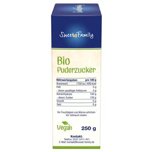 Produktbild für Puderzucker Sweet-Family BIO