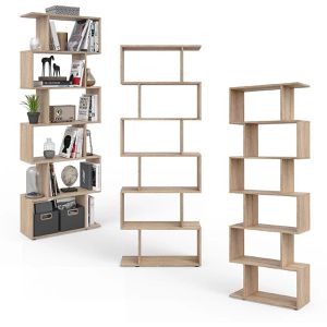 Produktbild für Bücherregal Vicco Levio, sonoma eiche
