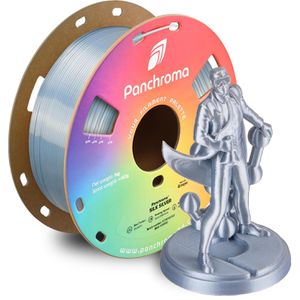 Produktbild für Filament Polymaker Panchroma Silk, PLA, silber