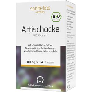 Produktbild für Bitterstoffe Sanhelios Complex Artischocke, 100 Kapseln, BIO