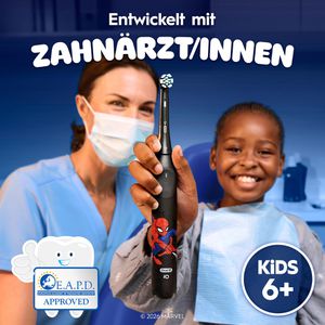 Produktbild für Aufsteckbürsten Oral-B iO Kids 6+, Marvel Spiderman FFU