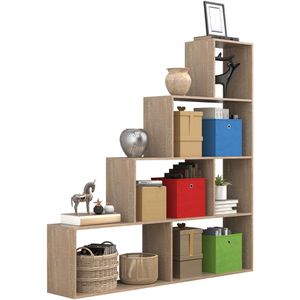 Produktbild für Bücherregal VCM Dubila L, 919170, sonoma eiche