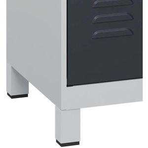 Produktbild für Spind CP-Möbel Classic PLUS, anthrazit