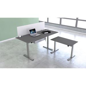 Produktbild für Schreibtisch Kerkmann Move 1, graphit / silber
