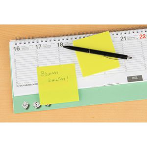 Produktbild für Haftnotizen Stickn Extra Sticky Notes, neongelb