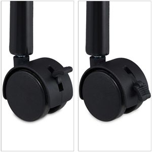 Produktbild für Küchenwagen Relaxdays 10031524 hellbraun / schwarz