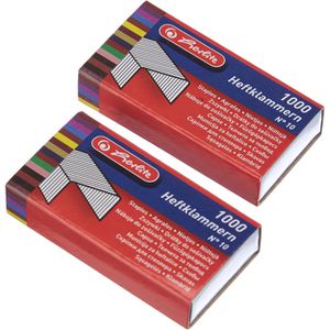 Produktbild für Heftklammern Herlitz 8760621, Typ No.10