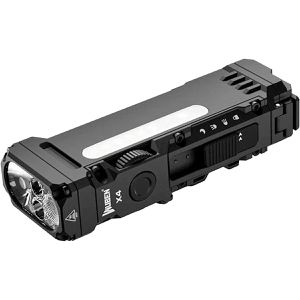 Produktbild für Taschenlampe Wuben X4 schwarz, LED, aufladbar