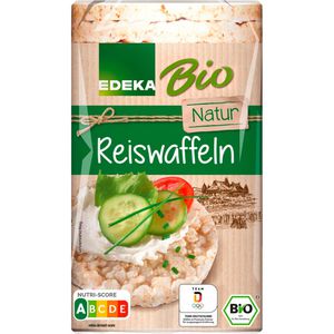 Edeka Reiswaffeln Natur, BIO, gepuffter Reis, 100g