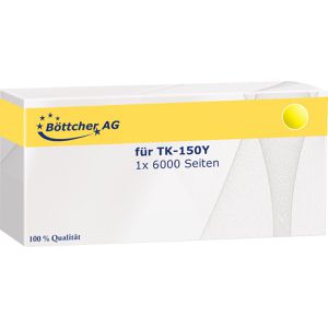 Produktbild für Toner Böttcher-AG für Kyocera TK-150Y