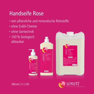 Produktbild für Seife Sonett Handseife Rose DE2050