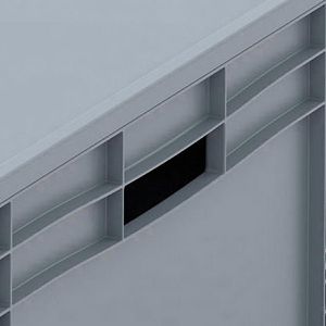 Produktbild für Eurobox AUER ED 86/32, grau, 130 Liter