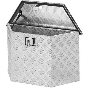 Produktbild für Deichselbox ProPlus 340068V01, aus Aluminium Riffelblech