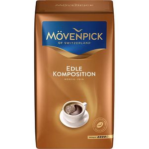 Mövenpick Kaffee Edle Komposition, gemahlener Kaffee, 500g – AG intensiv, Böttcher