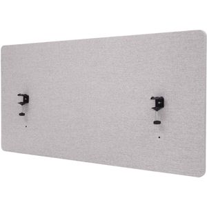 Produktbild für Tischtrennwand Mendler HWC-G75, grau