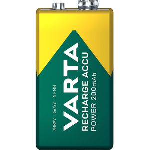 Produktbild für Akku Varta Recharge Power 56722, 9V, 200 mAh