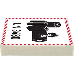 Produktbild für Gefahrgutaufkleber Boxlab Gefahrzettel, UN 3480