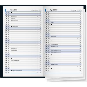 Produktbild für Taschenkalender Brunnen Modell 748, Jahr 2027
