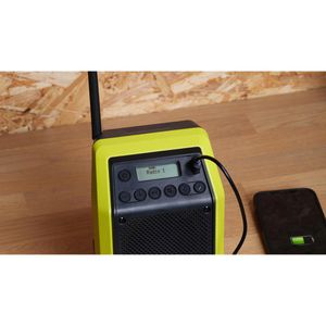 Produktbild für Baustellenradio Ryobi RRDAB18-0 ONE+, Akku 18V