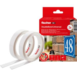 Montageband Fischer 571018, 2 Stück je 3m x 19mm