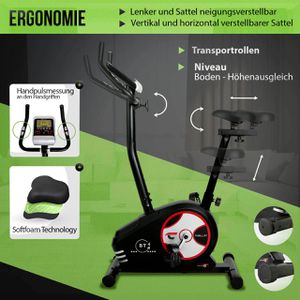 Produktbild für Ergometer Christopeit BT 4, 7 kg Schwungmasse, Upright-Bike