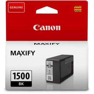 Produktbild für Tinte Canon PGI-1500 BK schwarz