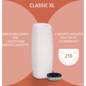Produktbild für Windeleimer Angelcare Classic XL, 35 Liter