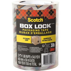 Produktbild für Packband Scotch Box Lock, PP, kristallklar