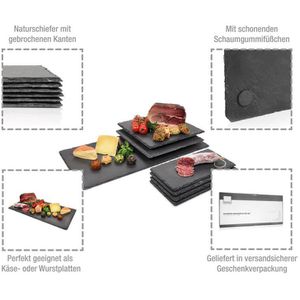 Produktbild für Schieferplatten Sänger 214150 Servierplatten