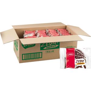 Kuchen Lotus Zebra Chocolate, mit Fruchtfüllung & Glasur