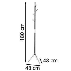 Produktbild für Garderobenständer Böttcher-AG schwarz
