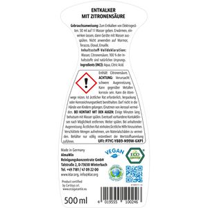 Produktbild für Entkalker Klar EcoSensitive, ohne Duftstoffe, Bio