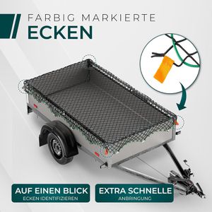 Produktbild für Anhängernetz CargoVA grobmaschig