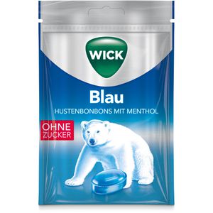 Kräuterbonbons Wick Blau Menthol
